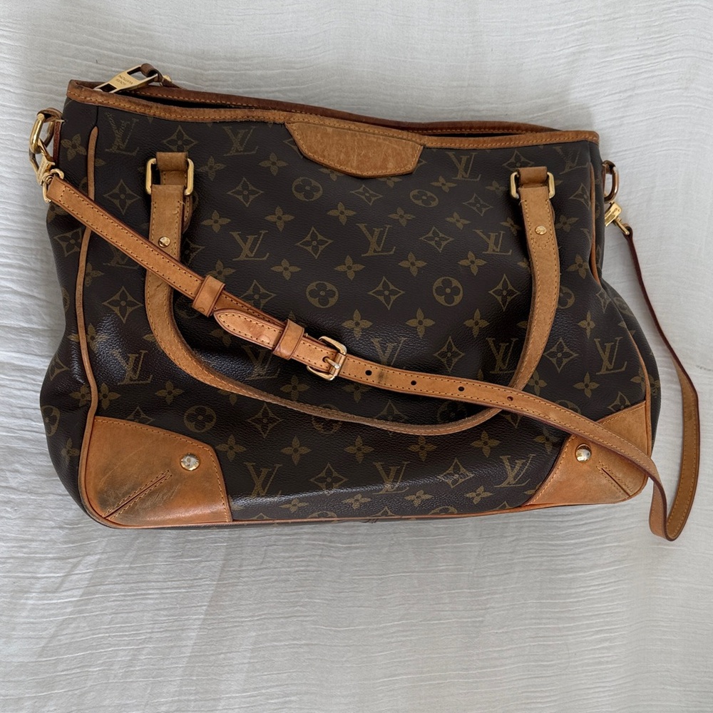 Louis Vuitton Brown Monogram Shoulder Bag